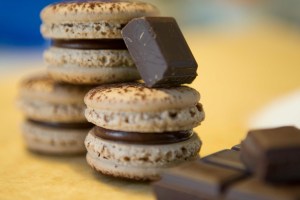 Chocolate Macarons